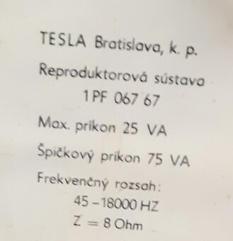 Reproduktová sústava Schneider, /dva reproduktory/. - 4