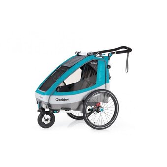 detsky privesny vozik Querido Sportrex 1 petrol blue - 4