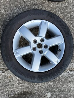 Continental 215/60 R17 (letné) + originál disky Nissan - 4