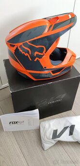 Fox racing V1 youth detska - 4