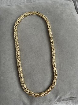 Predám zlatu retiazku 102g 14K 585 - 4
