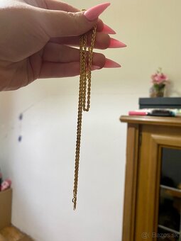 zlatý náramok a náhrdelník - 4