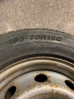 Predám plechové disky r 15ky,Ducato,Jumper,Boxer - 4