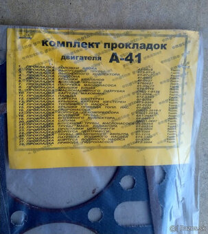 Sada tesnení DT-75 /A 41/ - 4