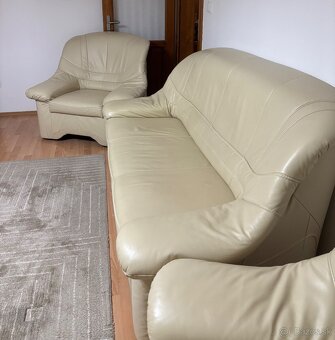 Kožená sedacia súprava - 4