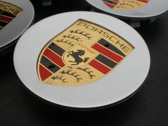 stredové krytky Porsche 76mm - 4