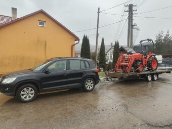Preprava materiálu tovaru odťah - 4