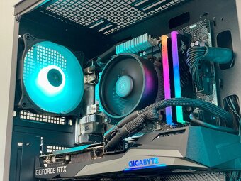 Herný PC - R5 5500,RTX 3060 Ti 8GB,16GB RAM,512GB SSD+HDD - 4