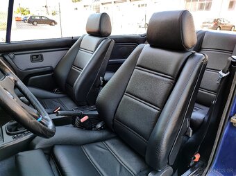 BMW E30 325i CABRIO MTECHNIK 1, SAMOSVOR, NOVE STK, BILE SPZ - 4