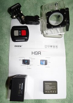 Predám akčnú športovú mini Wifi kameru EKEN H9R. - 4