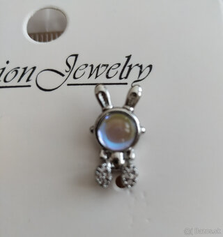 Náušnice s opálom v tvare ZAJAČIK_NOVÉ_za_2,00e - 4