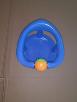 Detské sedadlo do vane/bazéna s hračkou - 4