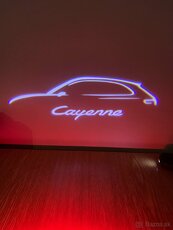 Porsche Cayenne,Panamera atd.. LED Laser do dverí. - 4