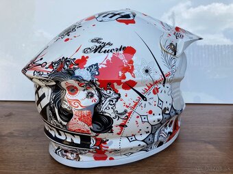 Nová motorkárska prilba-Shot race-XL - 4