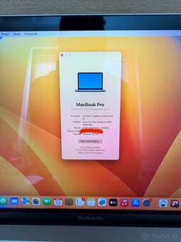 MacBook Pro 13" (2017) Space Gray – výborný stav - 4