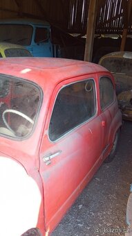 Fiat 600 první model protivítr - 4