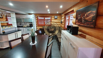 PREDAJ: veľký luxusný 10 r. zrubový dom Vysoké Tatry - 4