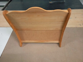 Drevená lavička s masívneho dreva - 4