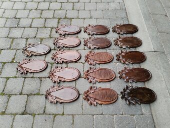 Podložky pod trofeje srncov - 4