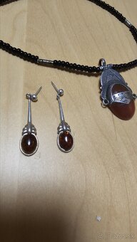 Etnický kmeňový náhrdelník Tuaregov - 4