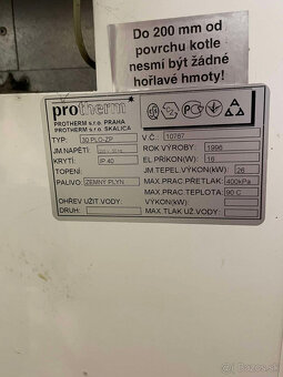 Predám - KOTOL - PROTHERM 30 PLO - zánovný - - 4