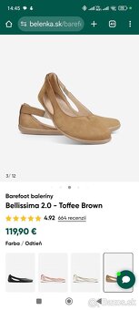 Barefoot topánky - balerínky Be Lenka - 4