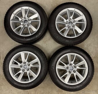 Zimná sada 5x112 R16 , 205/60/16 Audi A4 B9 - 4
