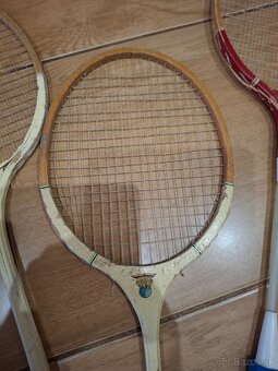 Retro bedmintonove rakety - 4