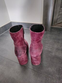 Kožené kotníčky Lazarini - 4