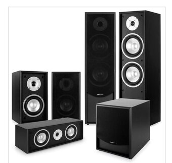 Predám Sony STR-DH590,Auna Black Line, čierne, 5.1 - 4