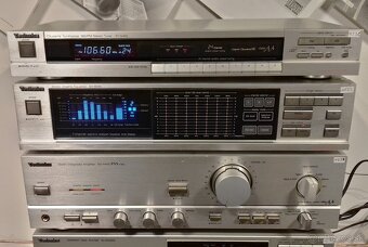 Zostava TECHNICS A02 tuner, equalizer, zosilnovac, CD, deck - 4