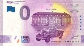 0 euro bankovka / 0 € souvenir - zahraničné 3 - 4