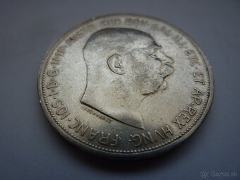 R-U vzácnejšia 5 koruna 1909 Schwartz vo veľmi peknom stave - 4