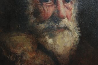 OBRAZ - Olejomaľba - Portrét muža - 4