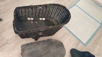 Košik pre zvierata + zadny nosič na bicykel - 4