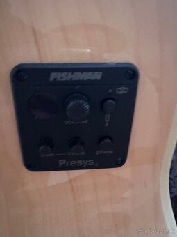 Predám elektro-akustickú gitaru Custom Line King-CE NT - 4