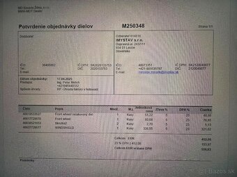 Predám predný blatník BMW R 1250RT - 4