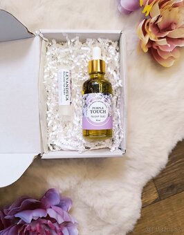 Handmade set - telový olej a balzam Levanduľa - 4