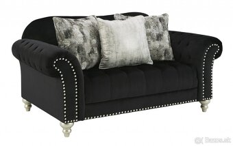 Luxusná sedacia súprava v štýle chesterfield - 4