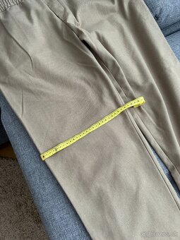 Pánske ľanové nohavice H&M XL - 4