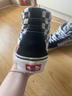 Vans Sk8-Hi na vysokej platforme - 4