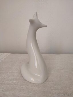 Royal dux líška brusel porcelánová soška - 4