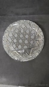 kryštálová brúsená misa priemerr 20cm - 4