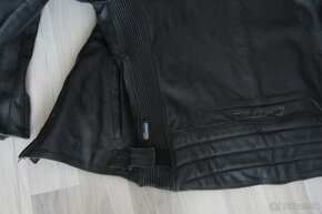 Čierna kožená bunda GIFI - 4