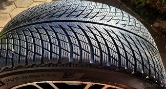 alu R20 5x112, senzory tlaku, zimné pneu 255/45, Tesla X - 4