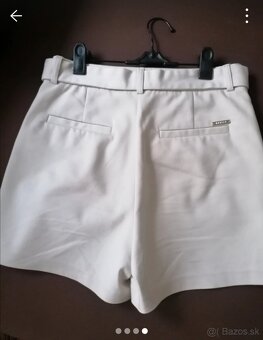 Dámske béžové šortky - 4