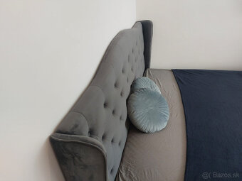 čalúnená manželská posteľ - 4