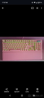 Herná klávesnica Razer Blackwidow V3 ružová (Pink) - 4