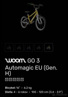 Woom 3 - 4