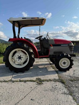 japonský malotraktor YANMAR RS27 s rotavátorom - 4